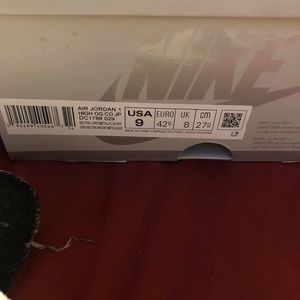 Air Jordan retro 1 CO.JPY